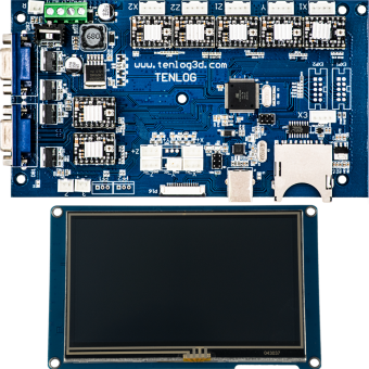 placa base tenlog dmp de 7 ejes